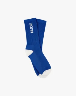 Logo Socks Blue/Yellow 2Xpack