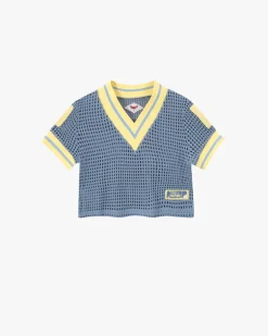 Mesh Tee Blue