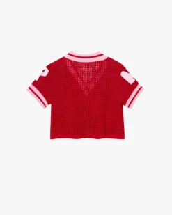 Mesh Top Red