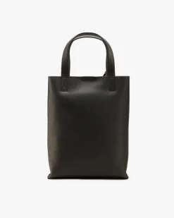 Minimal Leather Bag Black