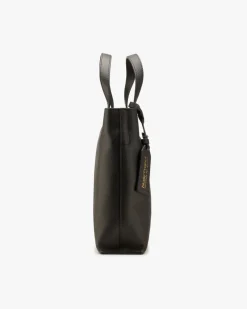 Minimal Leather Bag Black