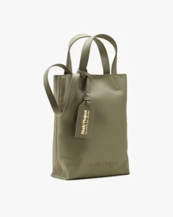 Minimal Leather Bag Olive