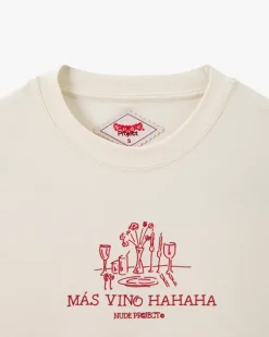 Más Vino Tee Cru