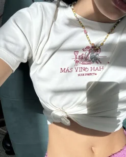 Más Vino Tee Cru