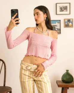 Not Your Baby Top Pink