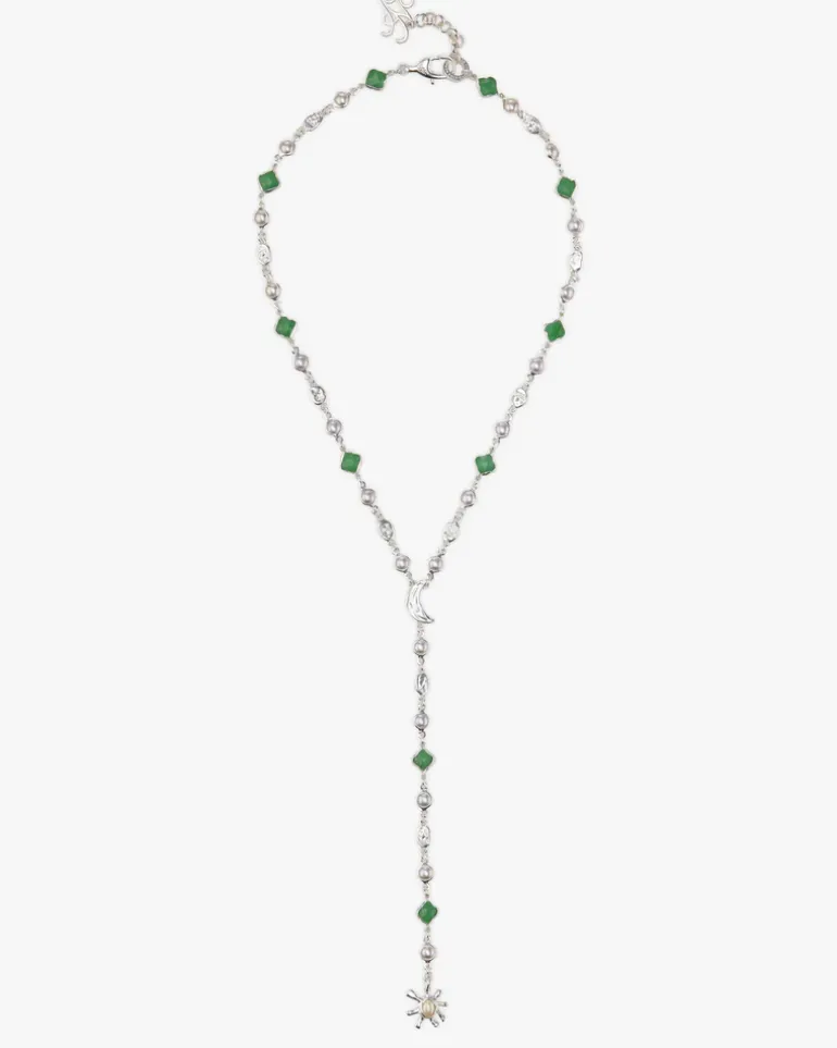Orilla Silver Necklace