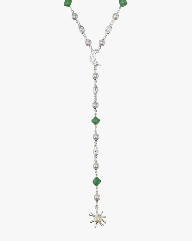 Orilla Silver Necklace