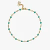 Palmas Necklace Blue