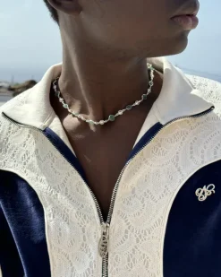 Palmas Necklace Green