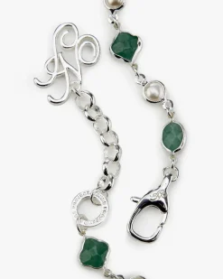 Palmas Necklace Green
