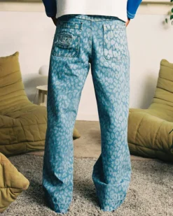 Pantalón Baggy Animal Print Old Denim
