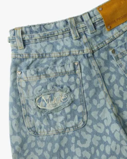 Pantalón Baggy Animal Print Old Denim