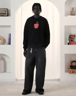 Pantalón Baggy Negro Old