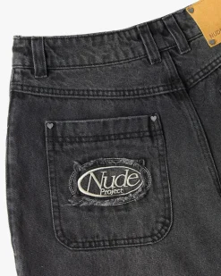 Pantalón Baggy Negro Old