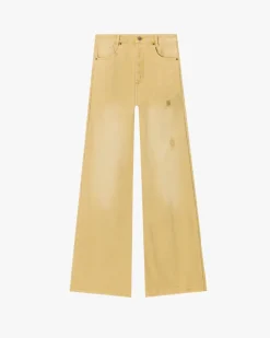 Pantalón Bootcut Amarillo