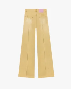 Pantalón Bootcut Amarillo
