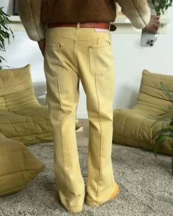 Pantalón Bootcut Amarillo