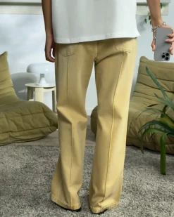 Pantalón Bootcut Amarillo