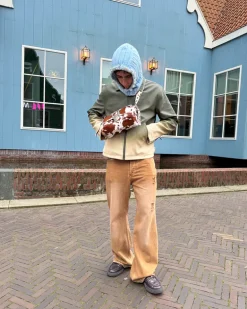 Pantalón Bootcut Marrón