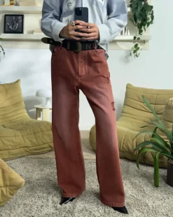 Pantalón Bootcut Rojo