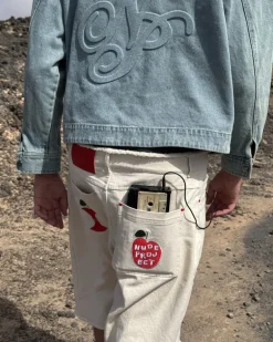 Pantalón Corto Apple Crew Denim Raw