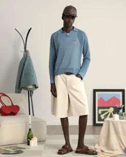 Pantalón Corto Apple Crew Denim Raw
