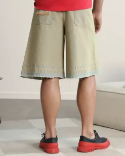 Pantalón Corto Baggy Sand Wash Old Denim