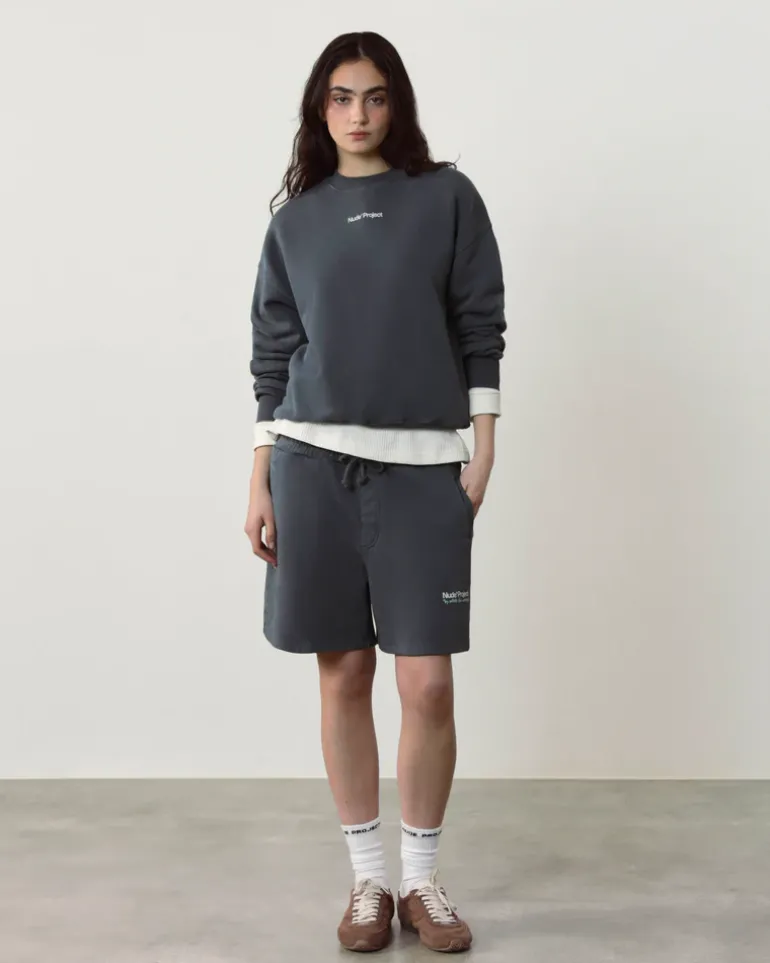 Pantalón Corto Cult Kid Gris Oscuro
