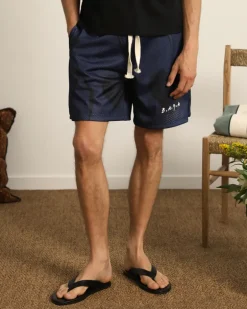 Pantalón Corto Mesh Azul Marino