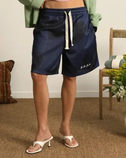 Pantalón Corto Mesh Azul Marino