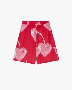 Pantalón Corto Mesh Rojo