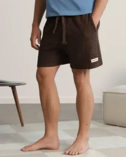 Pantalón Corto Romantica Marrón