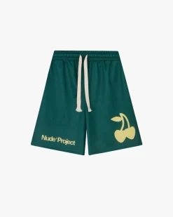 Pantalón Corto Solid Mesh Verde
