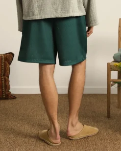 Pantalón Corto Solid Mesh Verde
