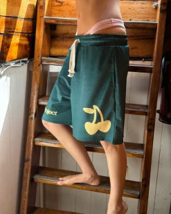 Pantalón Corto Solid Mesh Verde