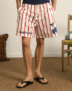 Pantalón Corto Stripes Mesh