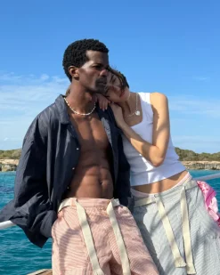 Pantalón Formentera Azul
