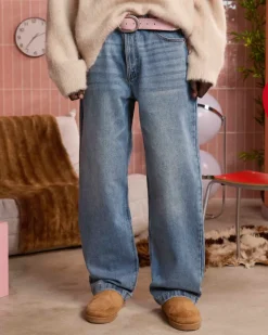 Pantalón Vaquero Básico Azul