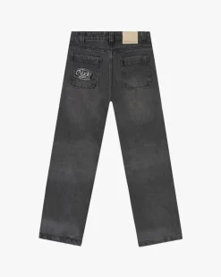 Pantalón Vaquero Básico Negro