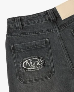 Pantalón Vaquero Básico Negro