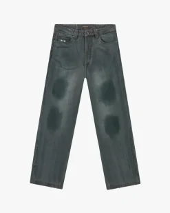 Pantalón Vaquero Verde Washed