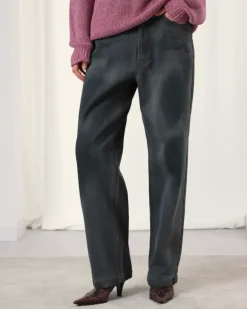 Pantalón Vaquero Verde Washed