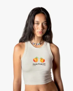 Pessego Tank Top Off-White