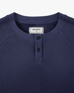 Polo Global Soon Waffle Azul Marino