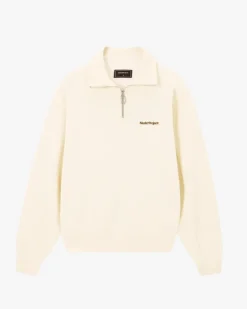 Quarter Zip Origins Blanco Crema