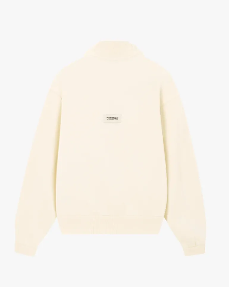 Quarter Zip Origins Blanco Crema