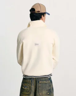 Quarter Zip Origins Blanco Crema