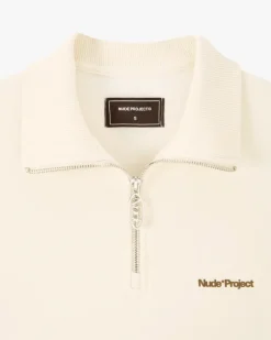 Quarter Zip Origins Blanco Crema