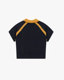 R10 Knit Polo Navy