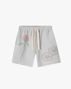 Rose Linen Shorts